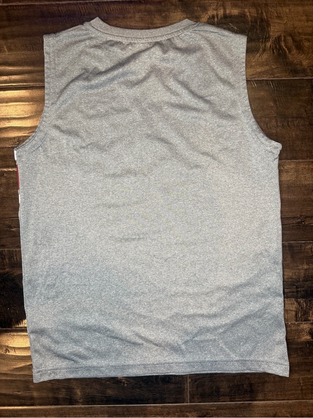 Oklahoma Sooners Youth Large 10/12 Gray Sleeveless Shirt Tank Top Team Athletics - Picture 4 of 4